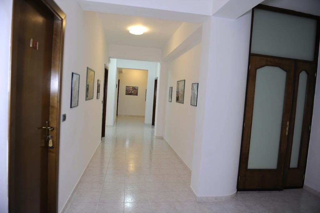 Corridoio interno della struttura